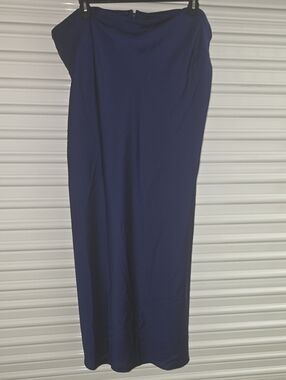 J. Crew Navy Blue Sleeveless Maxi Dress